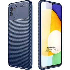 Microsonic Samsung Galaxy A03 Legion Series Lacivert Kılıf