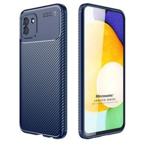 Microsonic Samsung Galaxy A03 Legion Series Lacivert Kılıf
