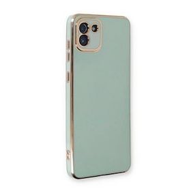 Microsonic Samsung Galaxy A03 Olive Plated Yeşil Kılıf