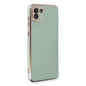 Microsonic Samsung Galaxy A03 Olive Plated Yeşil Kılıf