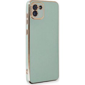 Microsonic Samsung Galaxy A03 Olive Plated Yeşil Kılıf