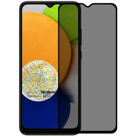 Microsonic Samsung Galaxy A03 Privacy 5D Gizlilik Filtreli Siyah Cam Ekran Koruyucu