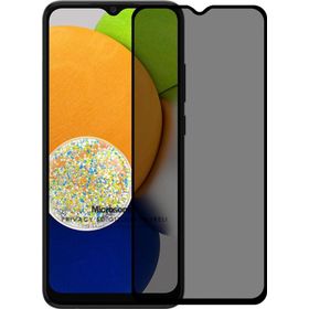 Microsonic Samsung Galaxy A03 Privacy 5D Gizlilik Filtreli Siyah Cam Ekran Koruyucu