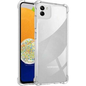 Microsonic Samsung Galaxy A03 Shock Absorbing Şeffaf Kılıf