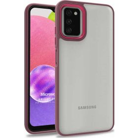 Microsonic Samsung Galaxy A03S Bright Planet Kırmızı Kılıf