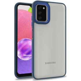 Microsonic Samsung Galaxy A03S Bright Planet Lacivert Kılıf