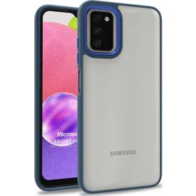 Microsonic Samsung Galaxy A03S Bright Planet Lacivert Kılıf
