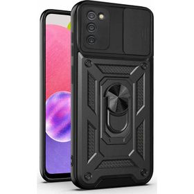 Microsonic Samsung Galaxy A03S Impact Resistant Siyah Kılıf