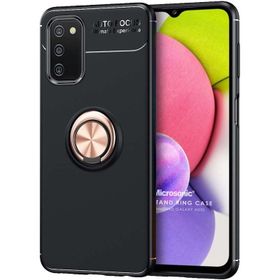 Microsonic Samsung Galaxy A03S Kickstand Ring Holder Kılıf