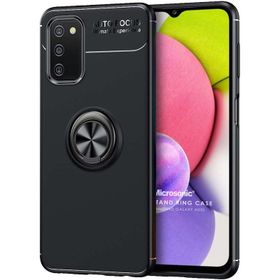 Microsonic Samsung Galaxy A03S Kickstand Ring Holder Kılıf