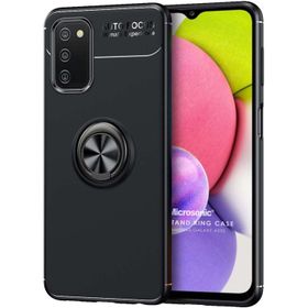 Microsonic Samsung Galaxy A03S Kickstand Ring Holder Kılıf