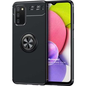 Microsonic Samsung Galaxy A03S Kickstand Ring Holder Kılıf