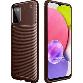 Microsonic Samsung Galaxy A03S Legion Series Kahverengi Kılıf