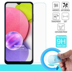 Microsonic Samsung Galaxy A03S Nano Glass Cam Ekran Koruyucu