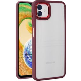 Microsonic Samsung Galaxy A04 Bright Planet Kırmızı Kılıf