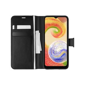 Microsonic Samsung Galaxy A04 Delux Leather Wallet Kırmızı Kılıf