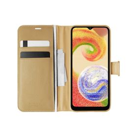 Microsonic Samsung Galaxy A04 Delux Leather Wallet Kırmızı Kılıf