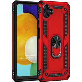 Microsonic Samsung Galaxy A04 Military Ring Holder Cep Telefonu Kılıfı
