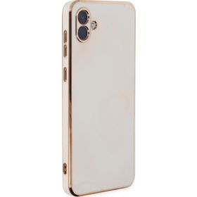 Microsonic Samsung Galaxy A04 Olive Plated Beyaz Kılıf