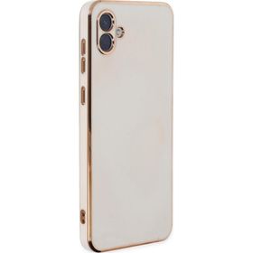 Microsonic Samsung Galaxy A04 Olive Plated Beyaz Kılıf