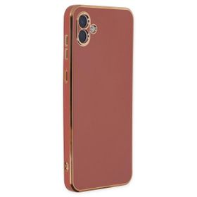 Microsonic Samsung Galaxy A04 Olive Plated Kırmızı Kılıf