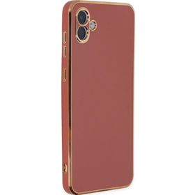 Microsonic Samsung Galaxy A04 Olive Plated Kırmızı Kılıf