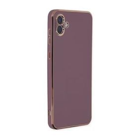 Microsonic Samsung Galaxy A04 Olive Plated Lila Kılıf