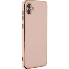 Microsonic Samsung Galaxy A04 Olive Plated Pembe Kılıf