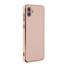 Microsonic Samsung Galaxy A04 Olive Plated Pembe Kılıf