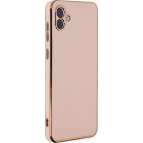 Microsonic Samsung Galaxy A04 Olive Plated Pembe Kılıf