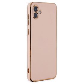 Microsonic Samsung Galaxy A04 Olive Plated Pembe Kılıf