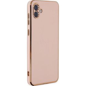 Microsonic Samsung Galaxy A04 Olive Plated Pembe Kılıf