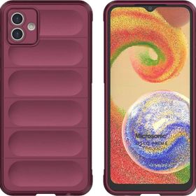 Microsonic Samsung Galaxy A04 Oslo Prime Bordo Kılıf