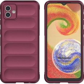 Microsonic Samsung Galaxy A04 Oslo Prime Bordo Kılıf