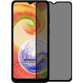 Microsonic Samsung Galaxy A04 Privacy 5D Gizlilik Filtreli Siyah Cam Ekran Koruyucu