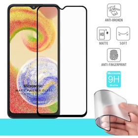 Microsonic Samsung Galaxy A04 Seramik Matte Flexible Siyah Ekran Koruyucu