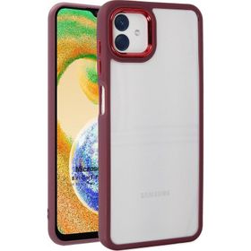 Microsonic Samsung Galaxy A04E Bright Planet Kırmızı Kılıf