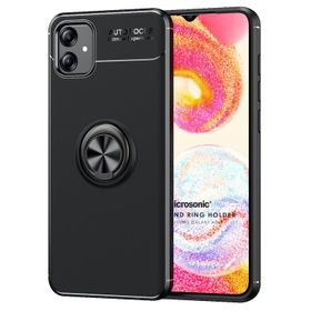 Microsonic Samsung Galaxy A04E Kickstand Ring Holder Cep Telefonu Kılıfı