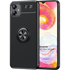 Microsonic Samsung Galaxy A04E Kickstand Ring Holder Cep Telefonu Kılıfı