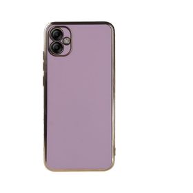 Microsonic Samsung Galaxy A04E Olive Plated Mor Kılıf