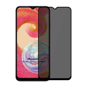 Microsonic Samsung Galaxy A04E Privacy 5D Gizlilik Filtreli Siyah Cam Ekran Koruyucu