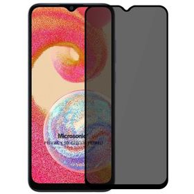 Microsonic Samsung Galaxy A04E Privacy 5D Gizlilik Filtreli Siyah Cam Ekran Koruyucu