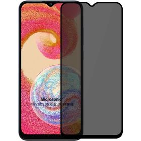 Microsonic Samsung Galaxy A04E Privacy 5D Gizlilik Filtreli Siyah Cam Ekran Koruyucu