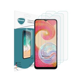 Microsonic Samsung Galaxy A04E Screen Protector Nano Glass 3 Adet Cam Ekran Koruyucu