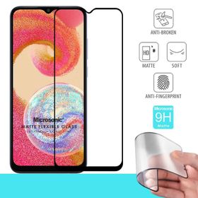 Microsonic Samsung Galaxy A04E Seramik Matte Flexible Siyah Ekran Koruyucu