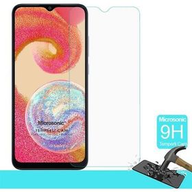Microsonic Samsung Galaxy A04E Tempered Glass Cam Ekran Koruyucu