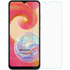 Microsonic Samsung Galaxy A04E Tempered Glass Cam Ekran Koruyucu