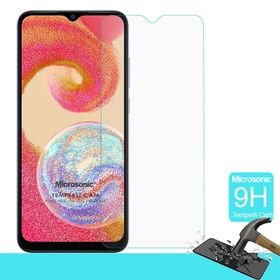 Microsonic Samsung Galaxy A04E Tempered Glass Cam Ekran Koruyucu