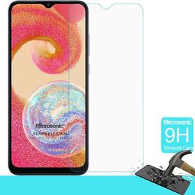 Microsonic Samsung Galaxy A04E Tempered Glass Cam Ekran Koruyucu