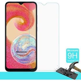 Microsonic Samsung Galaxy A04E Tempered Glass Cam Ekran Koruyucu